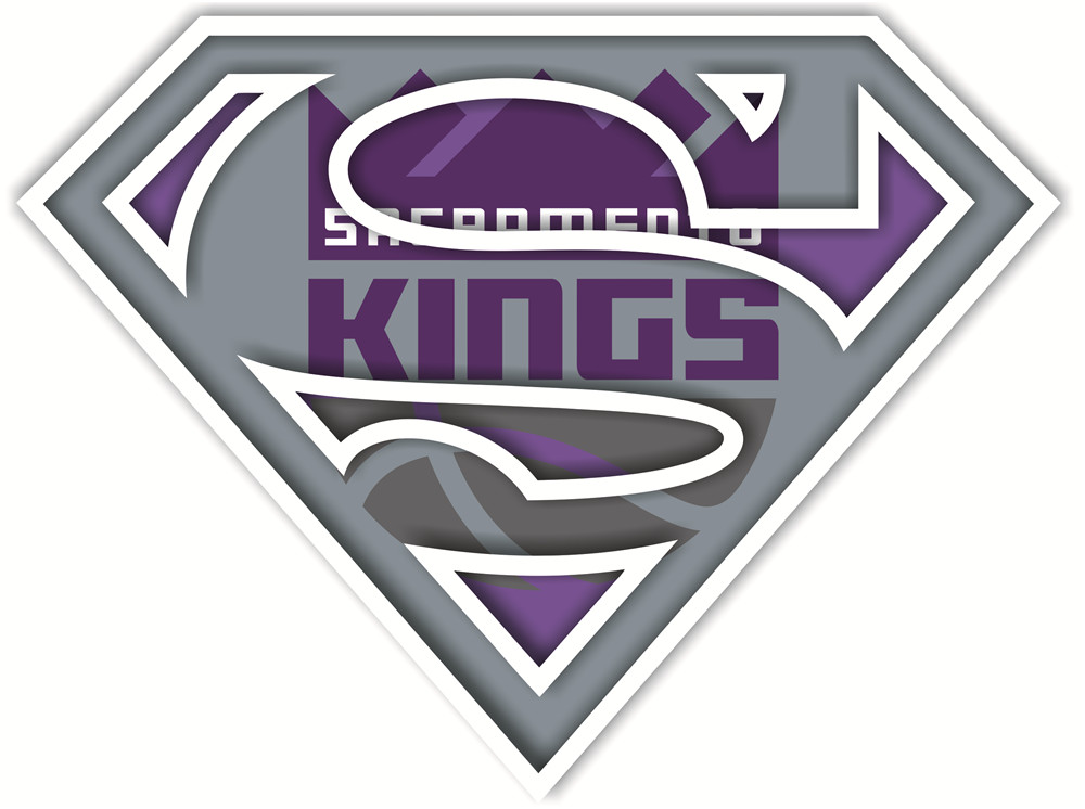 Sacramento Kings superman iron on heat transfer Sacramento Kings superman iron on heat transfer